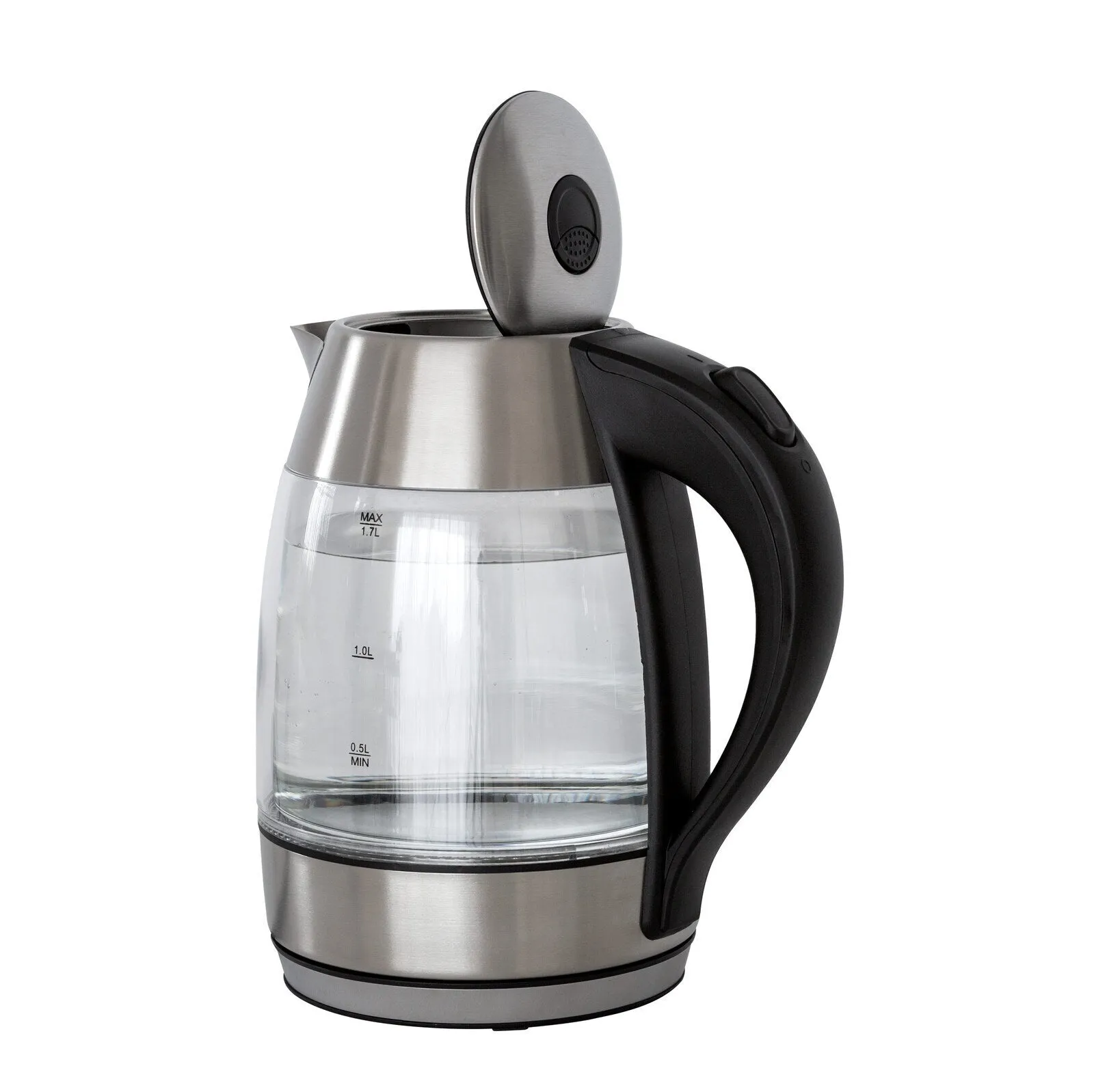 1.7 Litre Glass Kettle with 360 Degrees Rotational Base