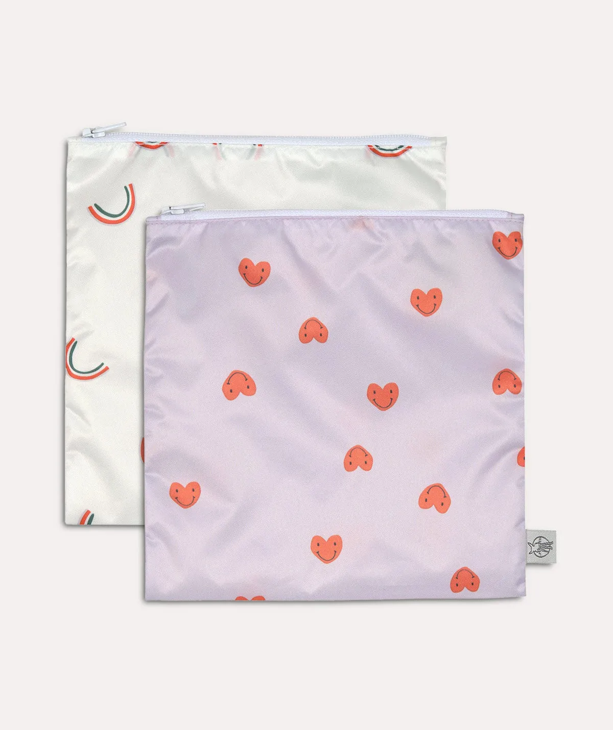 2 Pack Snack Bag - Pink