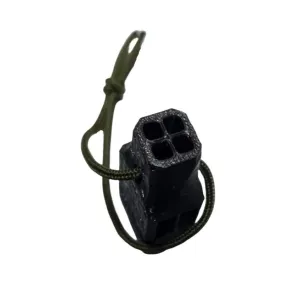 4-Chamber Loud Survival Whistle