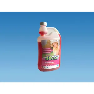 40 Shot Pink Toilet Rinse 1L