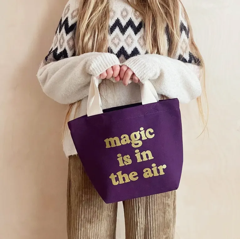 Alphabet Bags Little Canvas Bag - Magic is in the Air