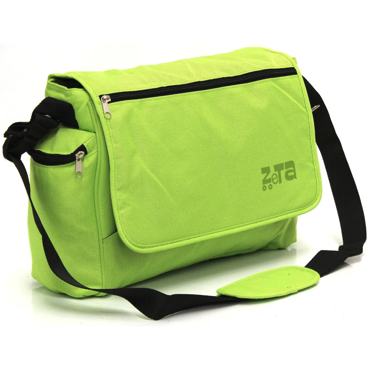 Baby Travel Zeta Changing Bag LIME Plain  (Clearance)