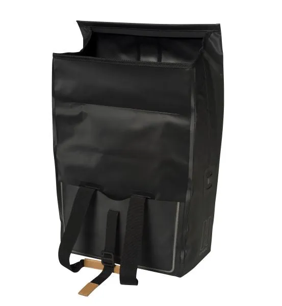 Basil Urban Dry Shopper Bike Bag 25L Matt Black