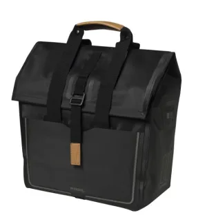 Basil Urban Dry Shopper Bike Bag 25L Matt Black