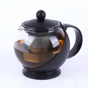 Bubble Teapot High-Temperature Heat Resistant Kettle Glass Tea Pot