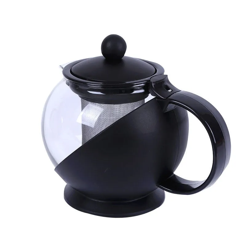 Bubble Teapot High-Temperature Heat Resistant Kettle Glass Tea Pot