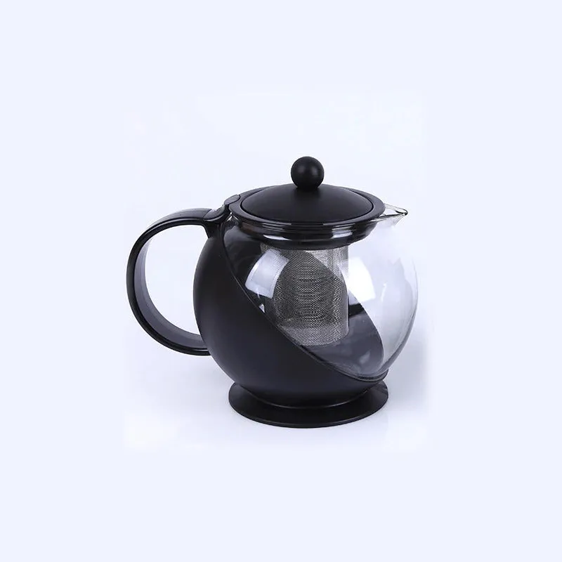 Bubble Teapot High-Temperature Heat Resistant Kettle Glass Tea Pot