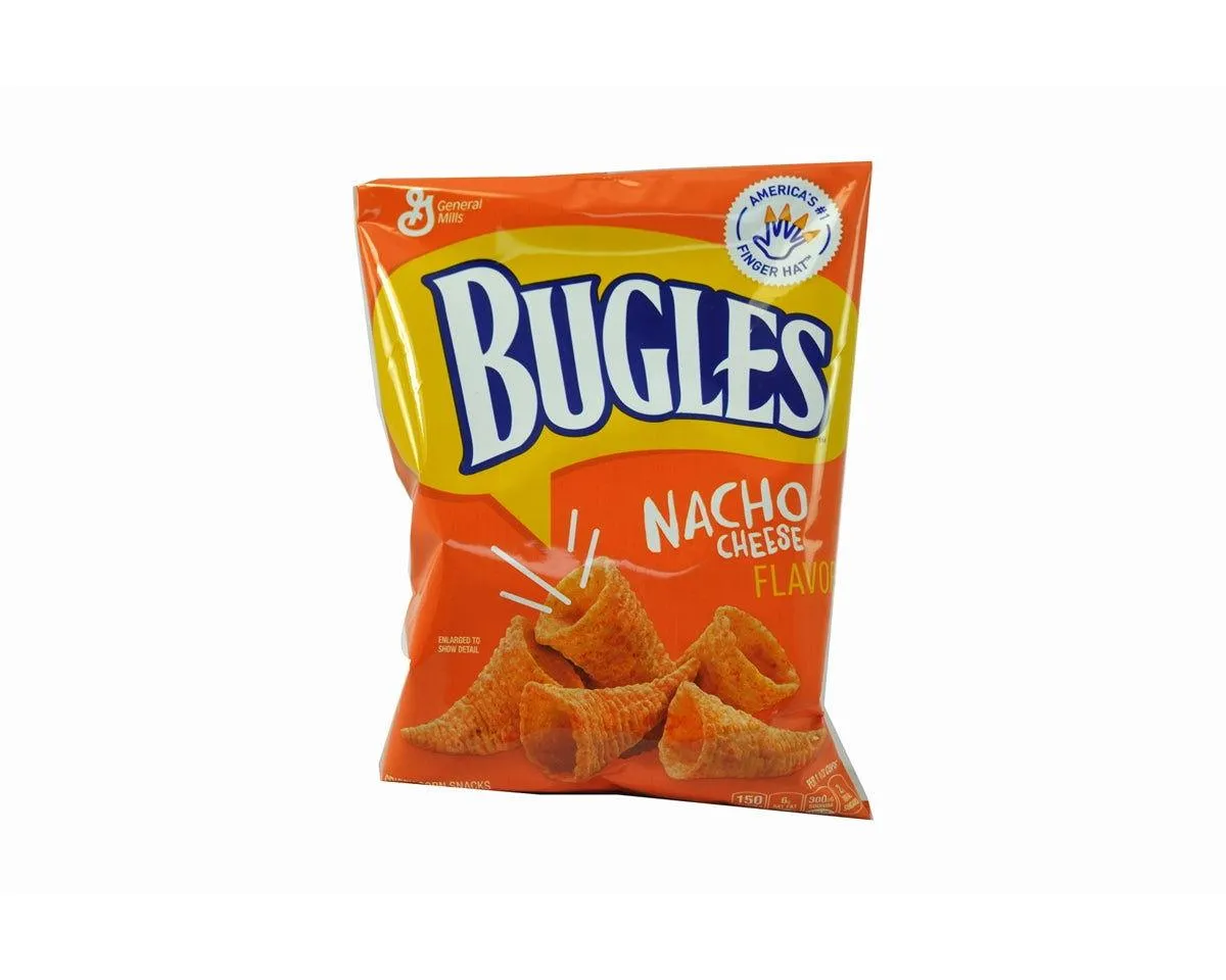 Bugles Nacho Cheese 3 oz. Bags