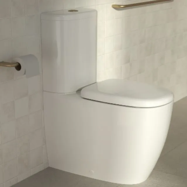 Caroma Contura II Cleanflush Wall Faced Close Coupled Suite - White