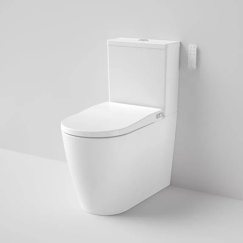 Caroma Urbane II Cleanflush Wall Faced Bidet Toilet Suite