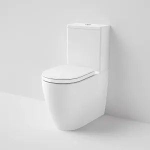 Caroma Urbane II Luxe Cleanflush Wall Faced Toilet Suite - Upgraded Seat Design