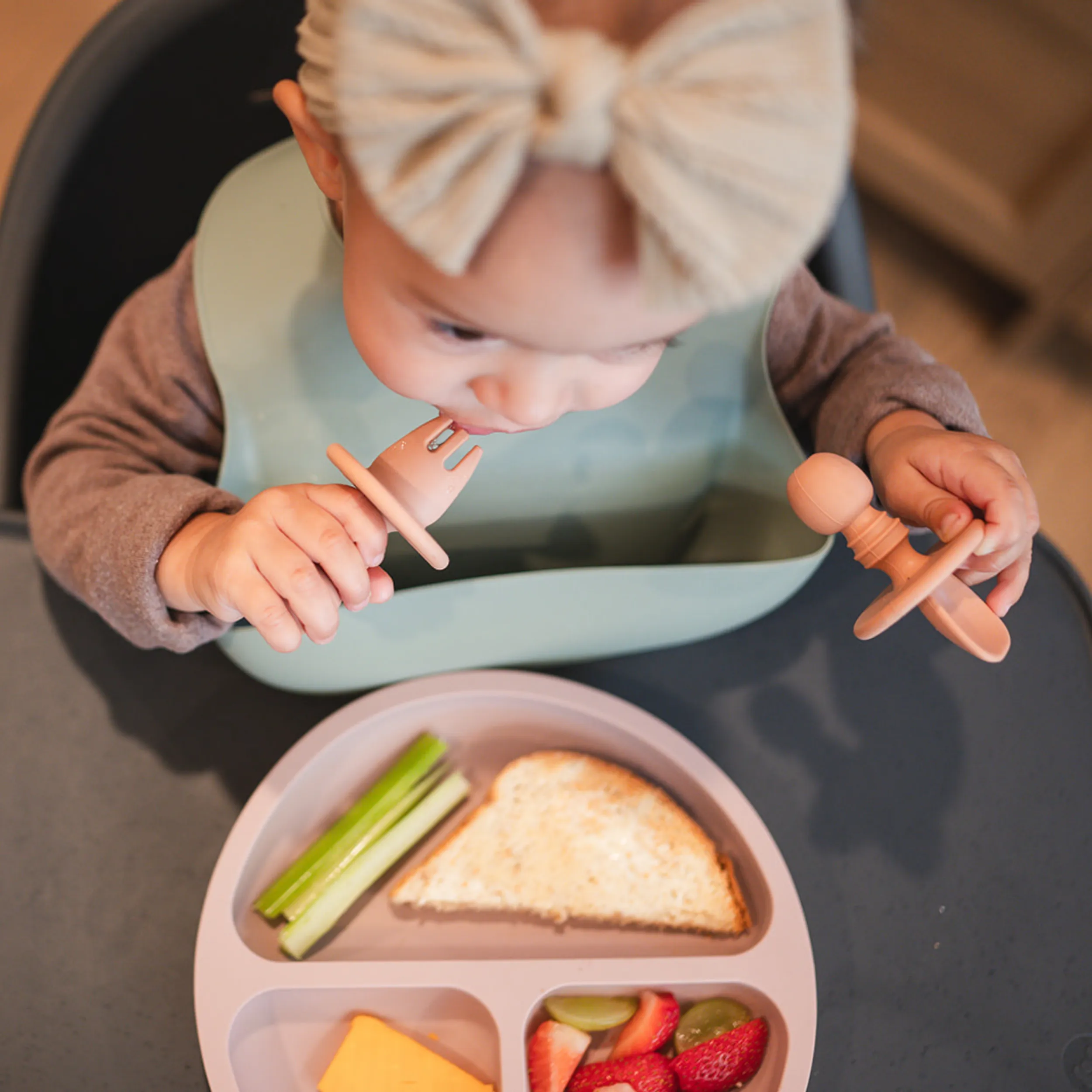 Clay Mini Spoon And Fork Set