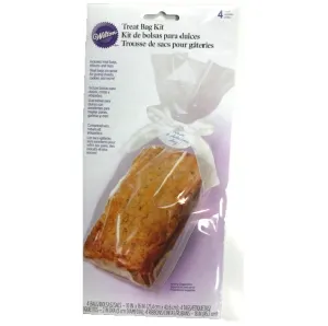 Clear Treat Bag, 10'' x 16'' | 4ct