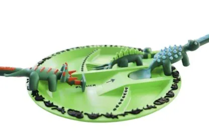 Constructive Eating - Dinosaur Plate, Utensils and Placemat Bundle