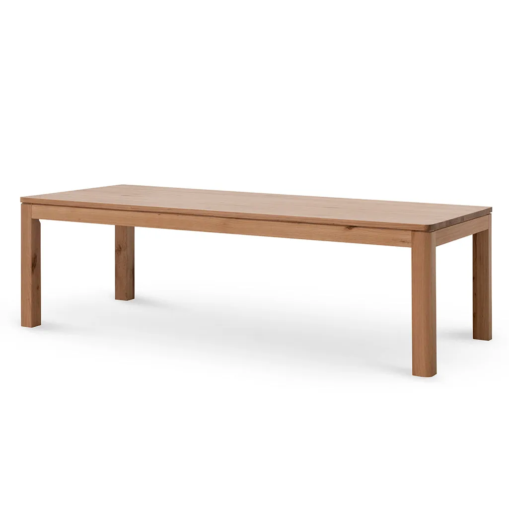 Damion 2.4m Dining Table - Messmate