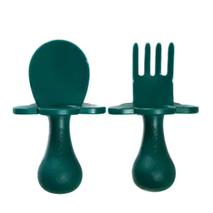 Eat Your Greens Toddler Fork & Spoon Set