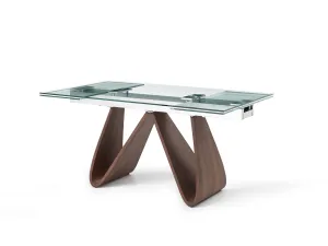 Felicity Extendable Dining Table Walnut