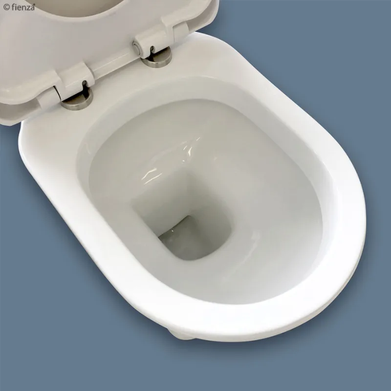 Fienza RAK Washington White Close-Coupled Toilet Suite