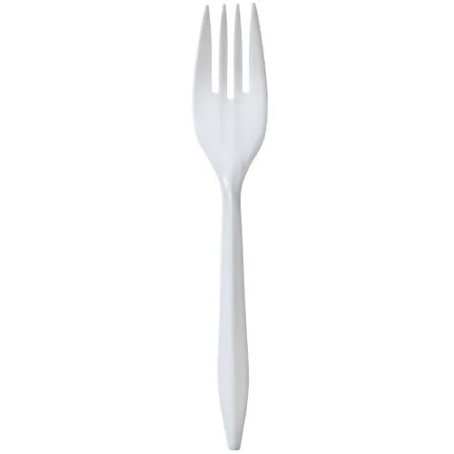 Forks, Plastic (Medium Weight) Polypropylene, 1000/Case