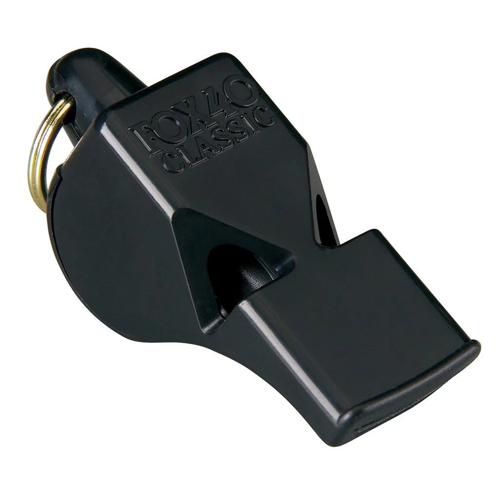 FOX 40 Classic Whistle with Breakaway Lanyard