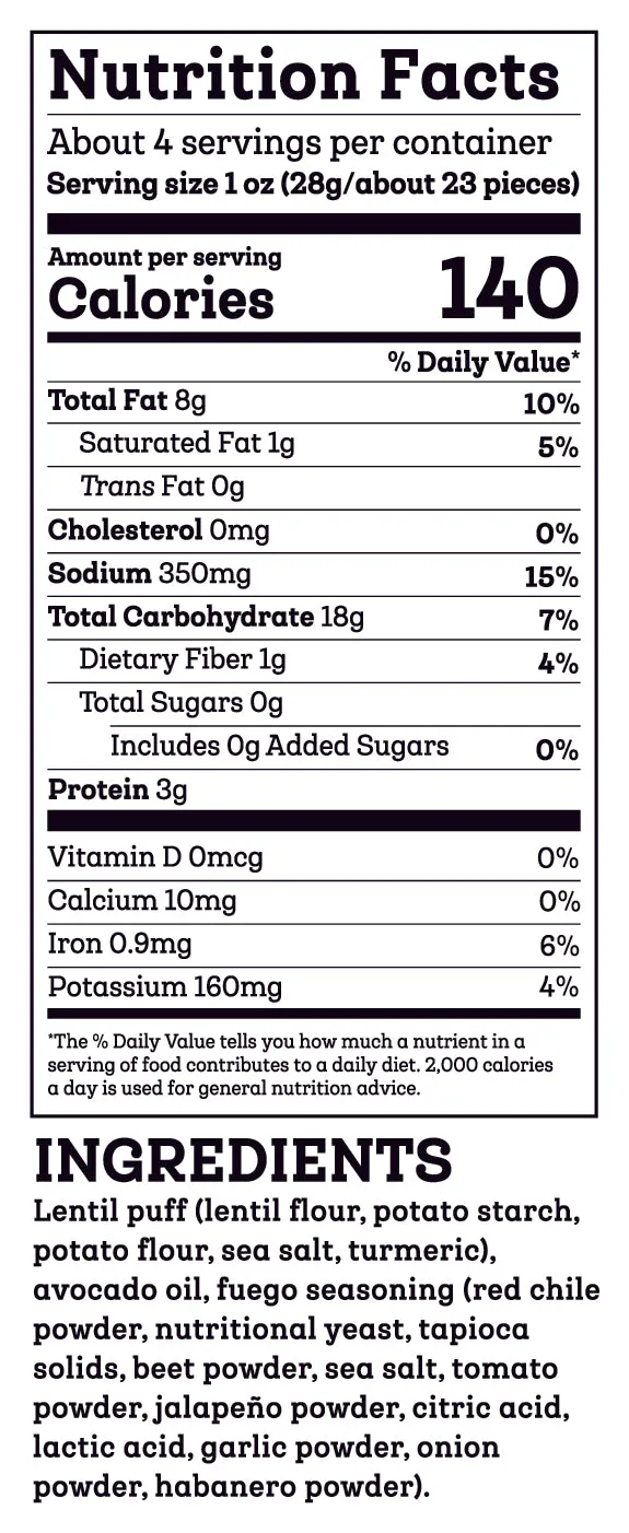 Grain Free Puff Snacks Mix - 3 bags