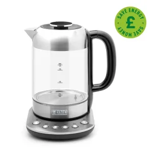 Haden 197207 1.7 Litre Clear Variable Temperature Cordless Jug Kettle