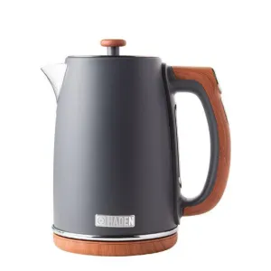 Haden Dorchester Grey Digital Variable Temperature 1.7L Kettle