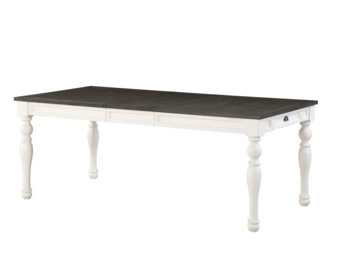 Joanna 64-80 inch Dining Table w/ 16″Leaf