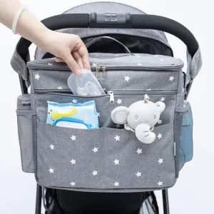 Large Capacity Backpack Organiser Stroller Bag Nappy Bag