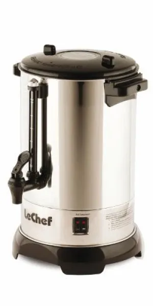 Le Chef Stainless Steel Hot Water Urn 40 Cup