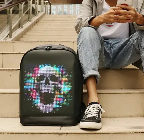 LED Display Icon Backpack