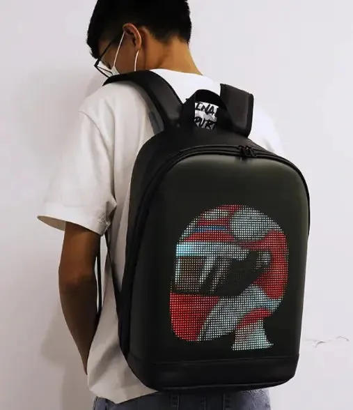 LED Display Icon Backpack