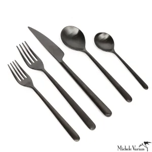 Matte Black Cutlery