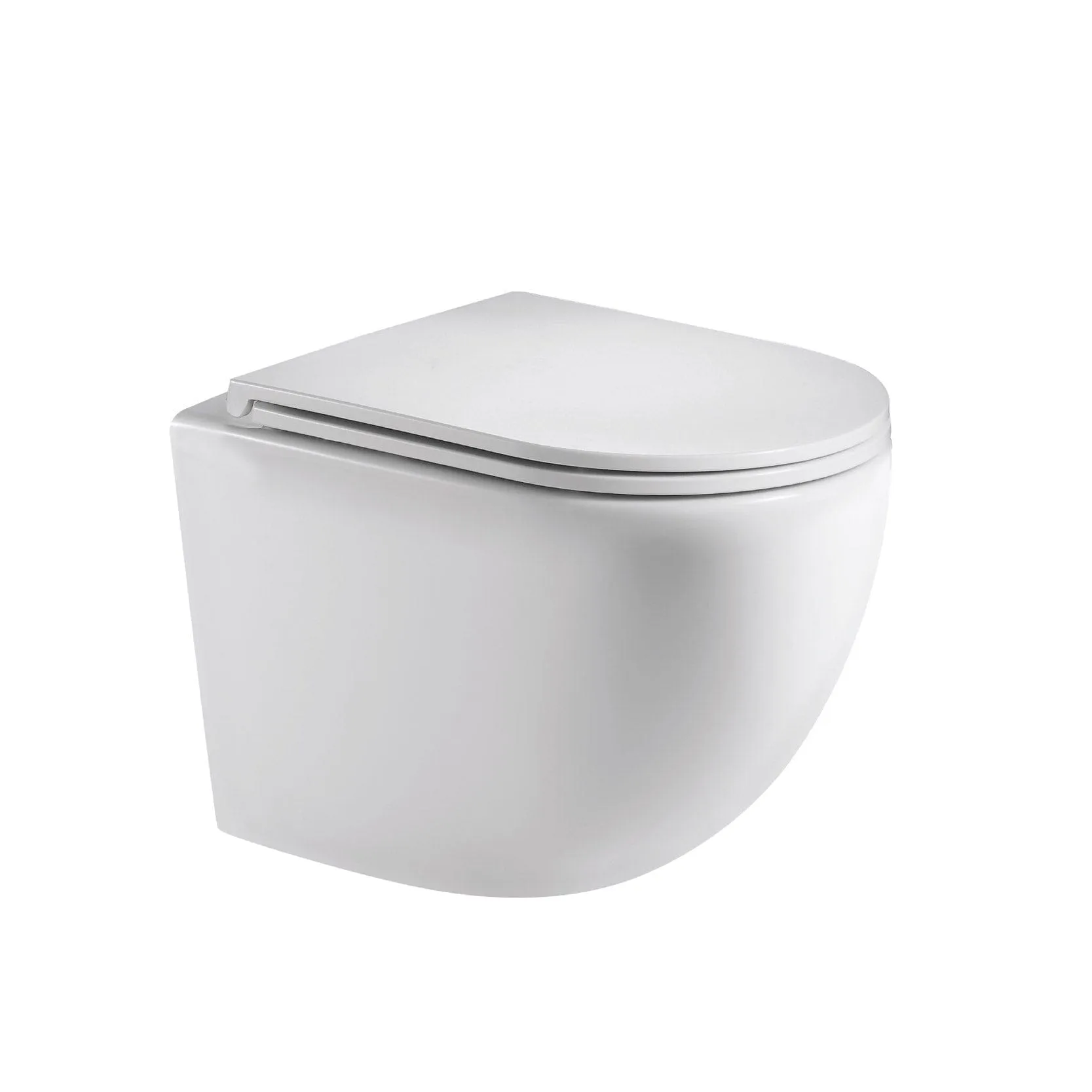 Max49 Rimless Tornado Wall Hung Toilet Package - Geberit Sigma 8 Duofix In Wall Cistern & Square Button