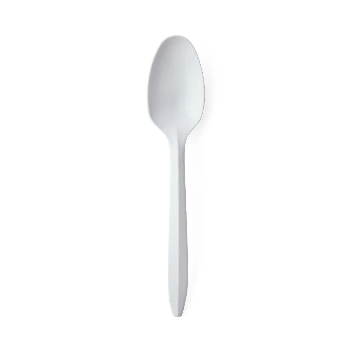 Medline Disposable White Plastic Spoons