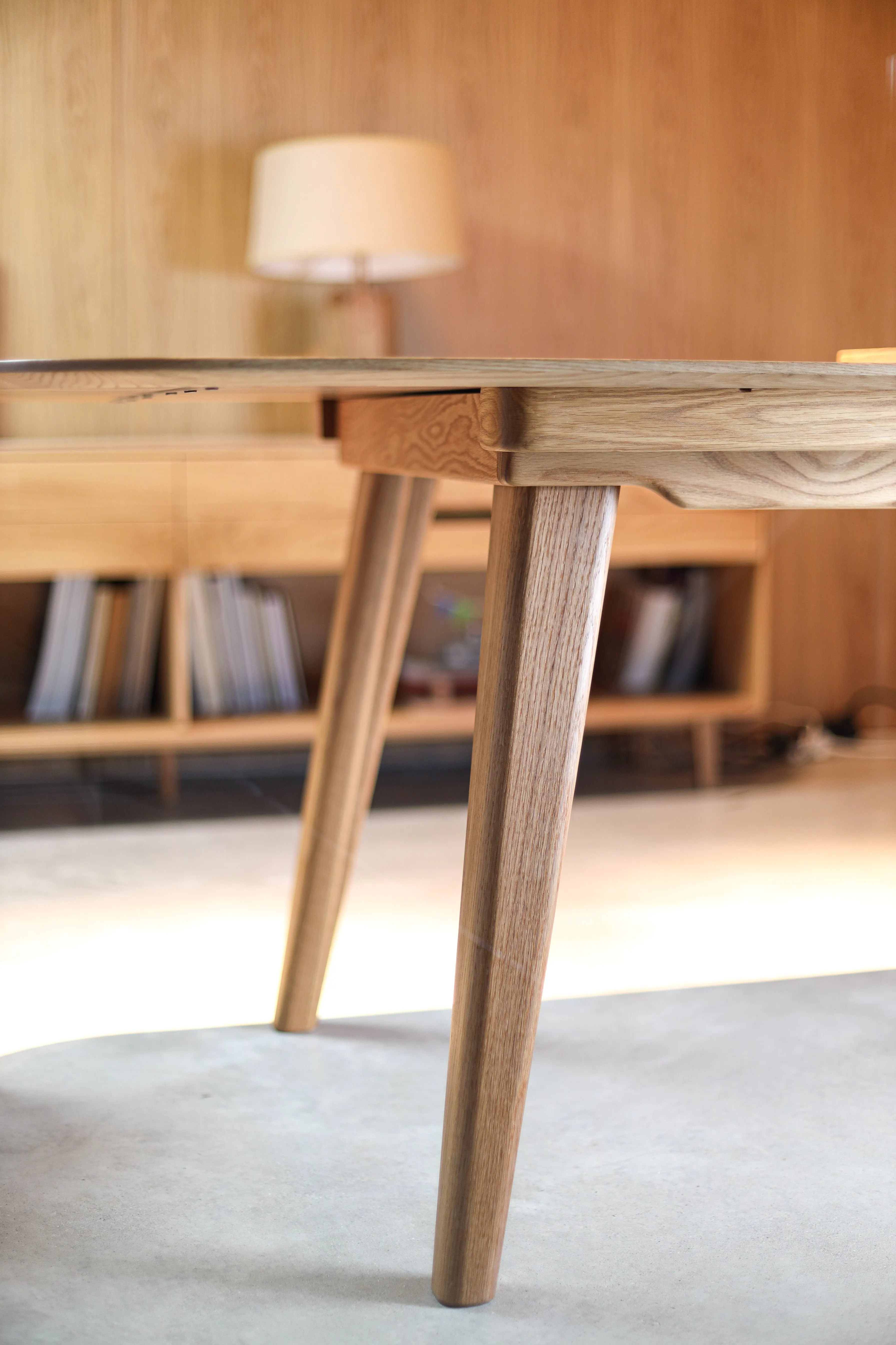 Mid-Century Solid Timber Dinning Table