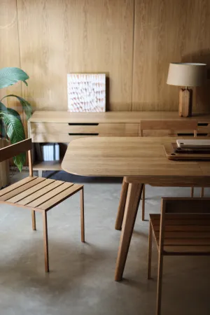 Mid-Century Solid Timber Dinning Table