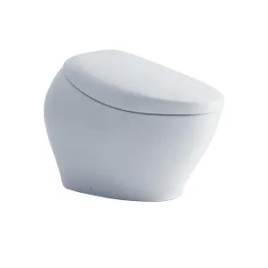 Neorest NX1 Elongated Dual-Flush Integrated Bidet Seat One-Piece Toilet in Cotton White