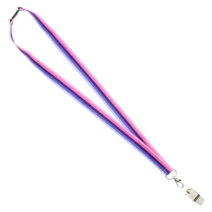 Omnisexual Flag Lanyard And Whistle