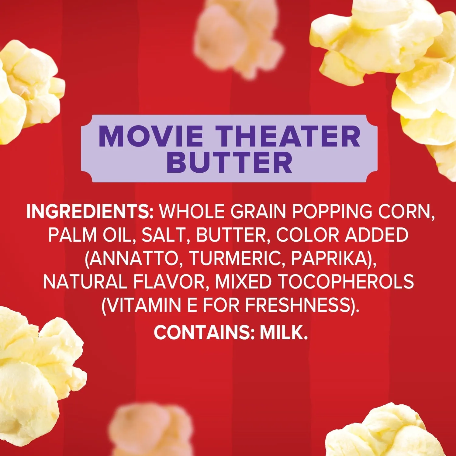 Orville Redenbacher's Movie Theater Butter Microwave Popcorn, 3.29 Oz, 12 Ct