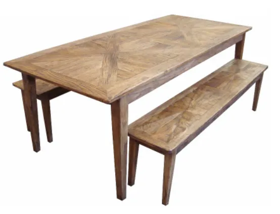 Parquetry Dining Table