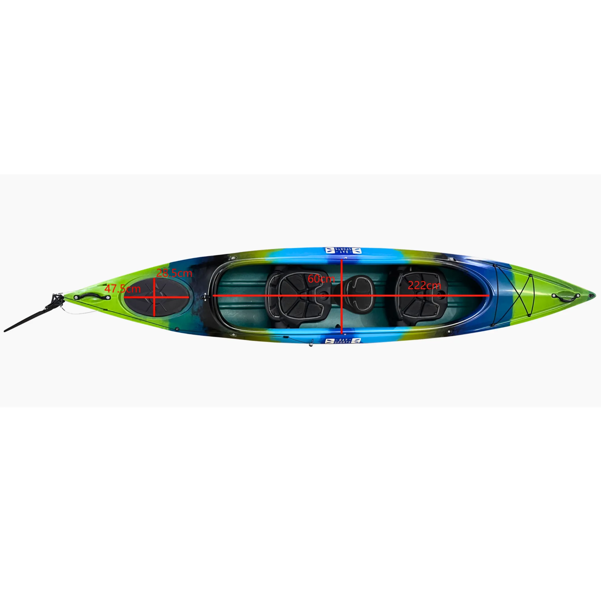 Serenity Duo - Sit-In Double 4.25m Touring Kayak