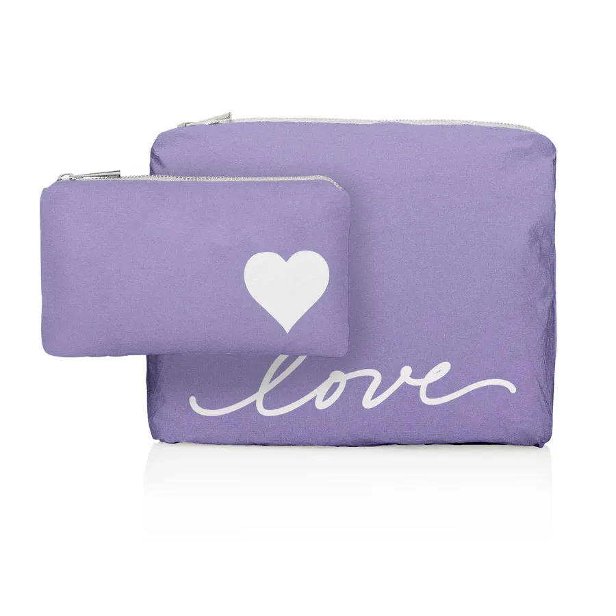 SET OF TWO PACKS WITH SCRIPT "LOVE"