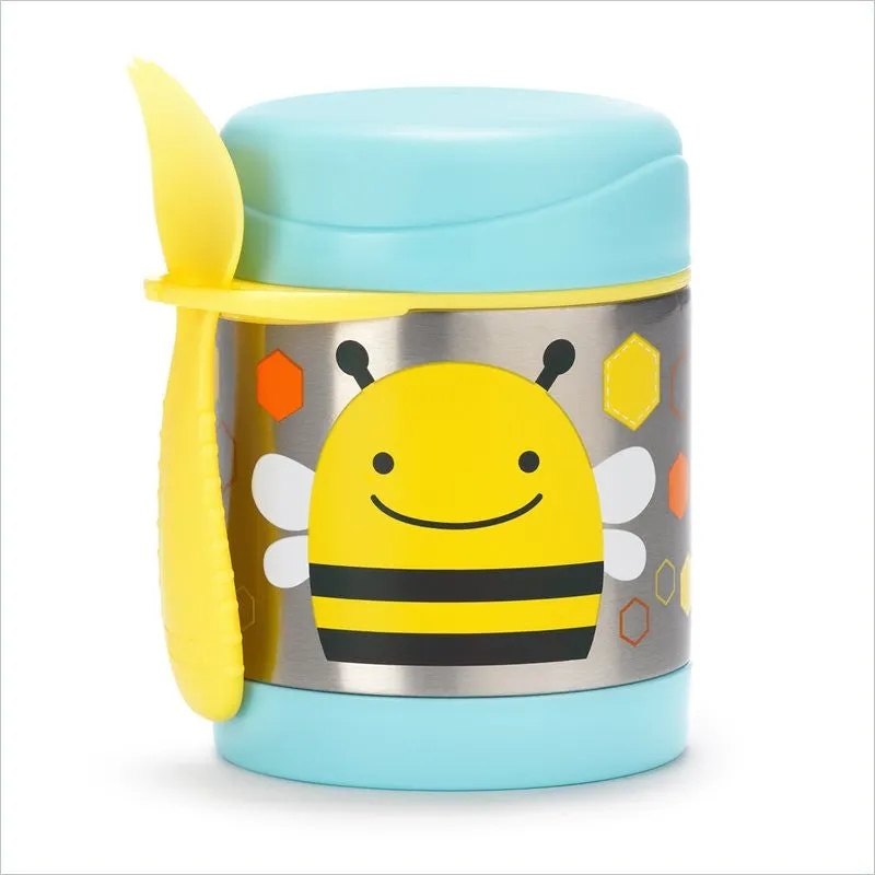 Skiphop Zoo Insulated Food Jar in Bee