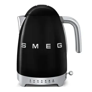 Smeg Jug Kettle 1.7L Variable Temperature Black