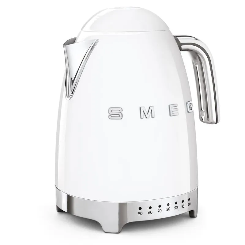 SMEG KLF04WHUK 50s Retro Style Jug Kettle - White