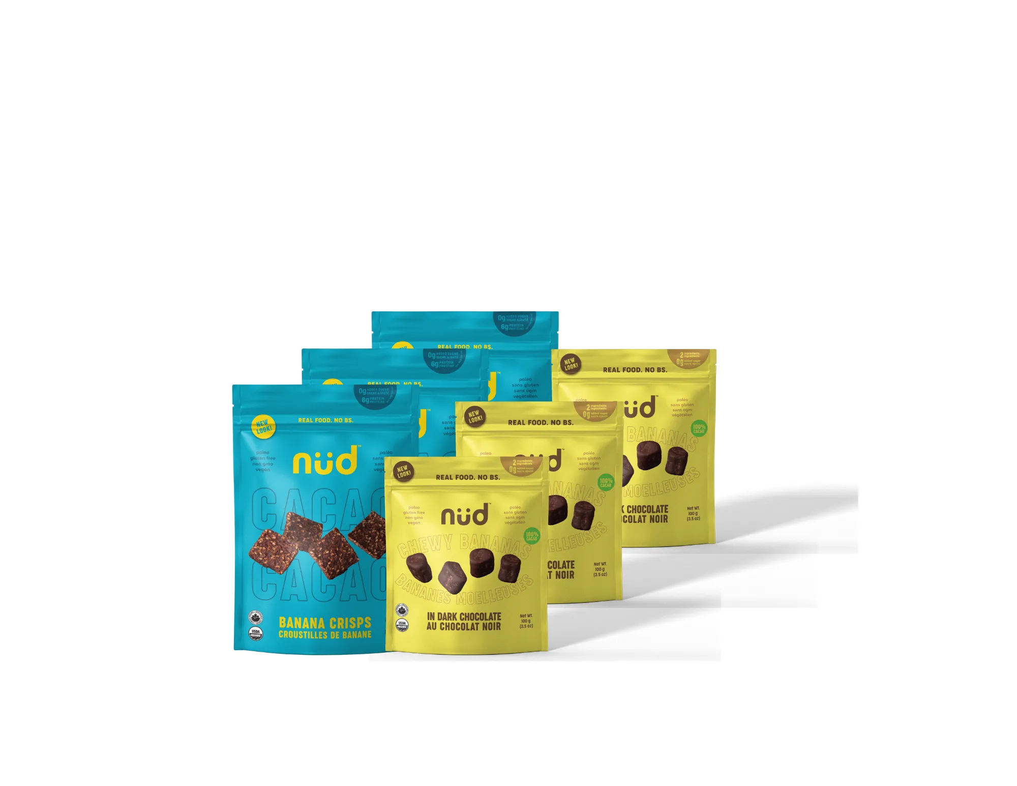 Sugar-Free Dream Team: Indulge in Choco Banana Bliss (6 Bags of Organic Goodness!)