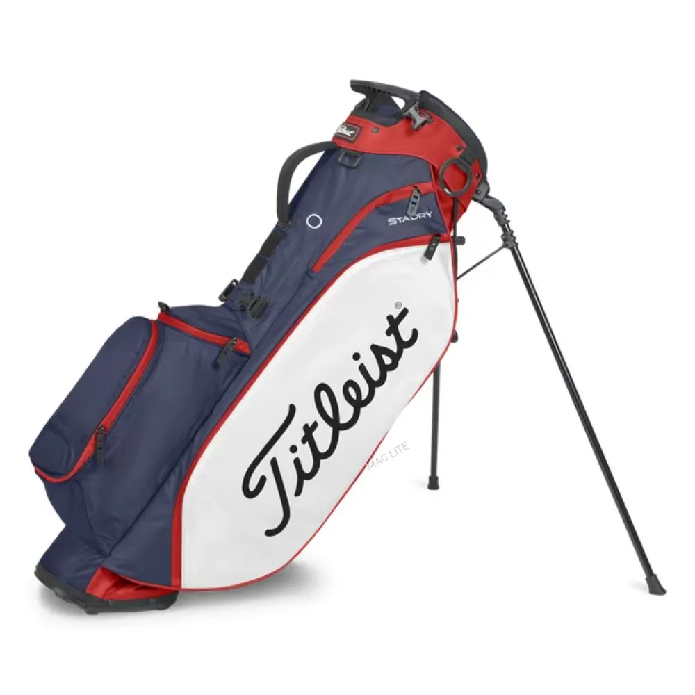 Titleist Players 4 StaDry Stand Bag 2024 - Navy White Red