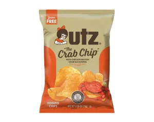 Utz "The Crab Chip" Potato Chips Bags