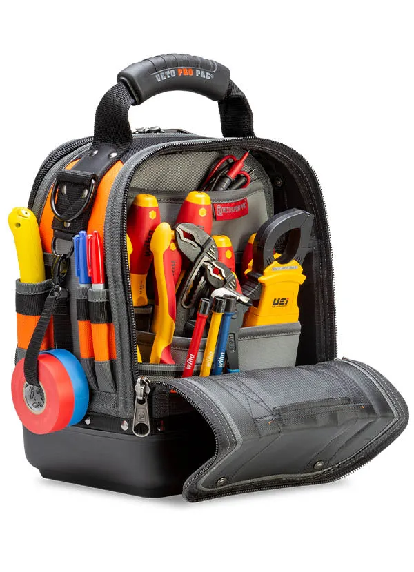 Veto Pro Pac TECH-MCT HI-VIZ ORANGE Compact Tool Bag